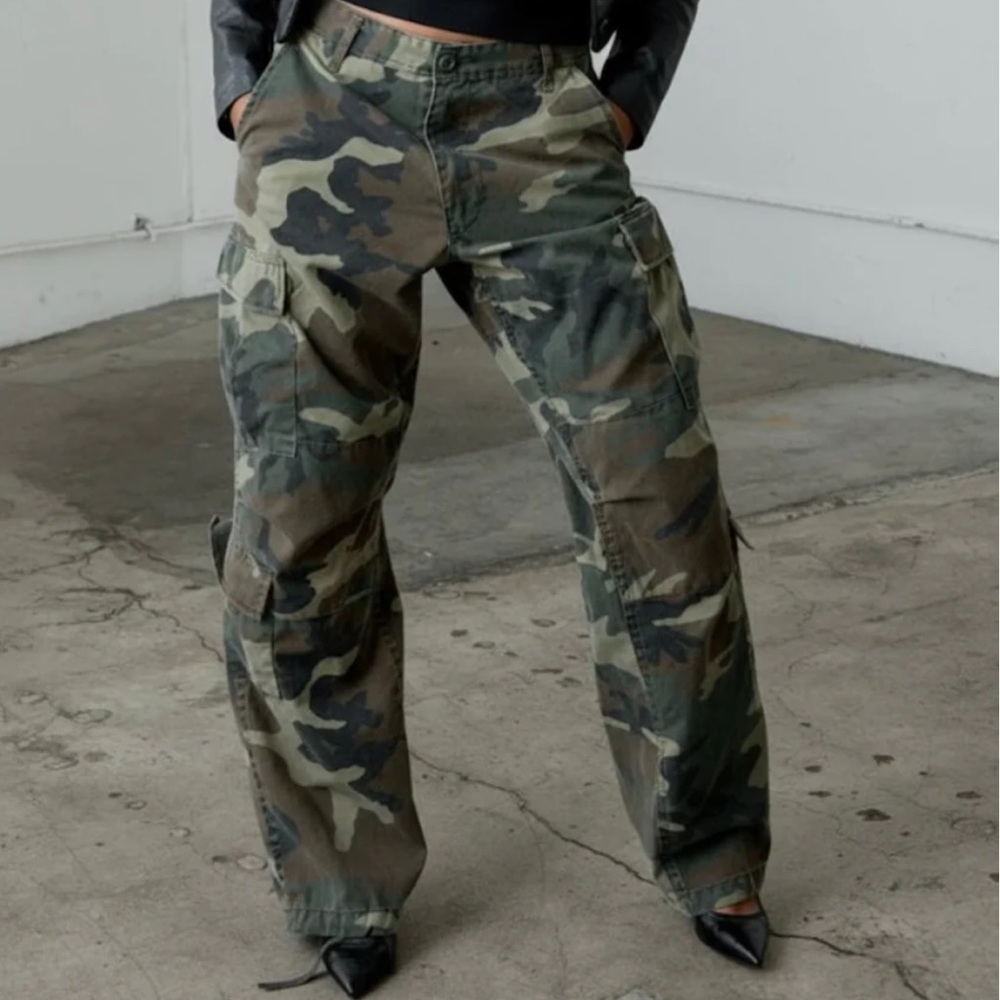 NWT Local European Camouflage Cargo Pants